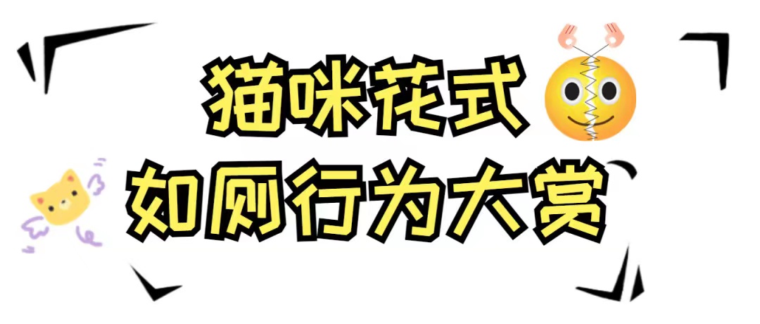 笑shi了！猫咪花式如厕行为大赏，直呼惊呆了！